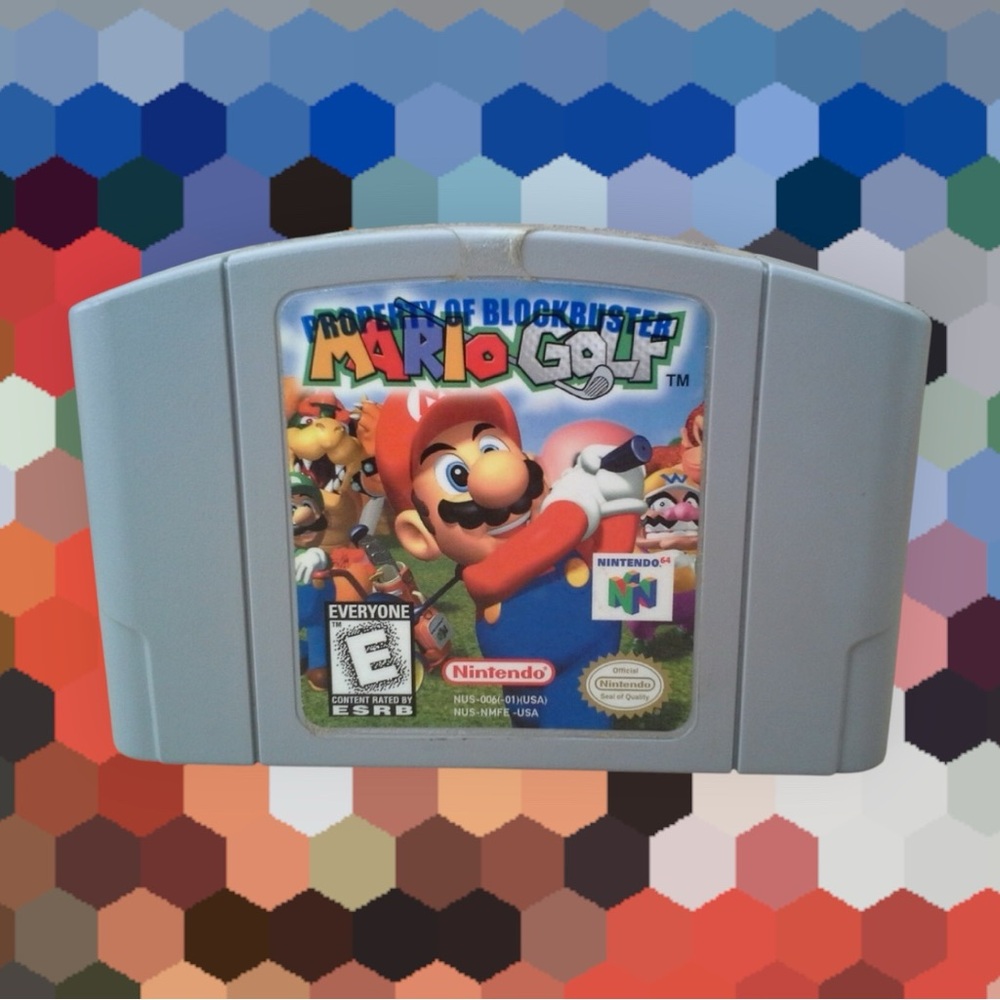 Nintendo Mario Golf - Gray Cartridge